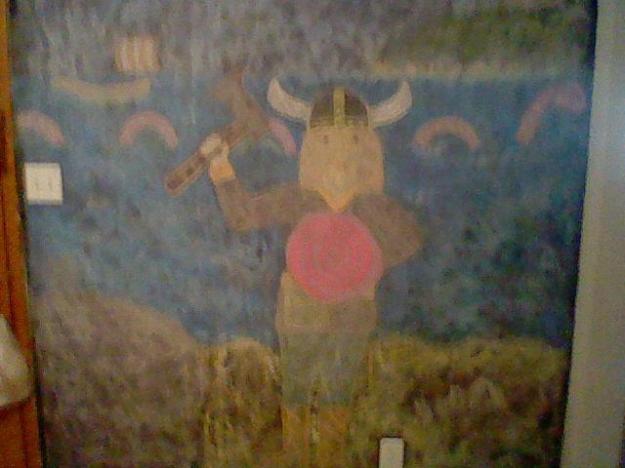 chalkboard viking