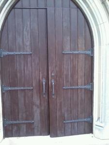 church door
